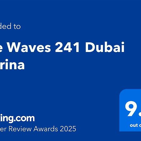 Ferienwohnung The Waves 241 Dubai Marina Exterior foto